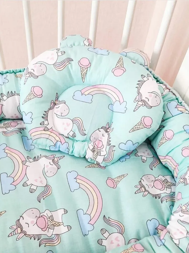 Baby nest newborn, baby positioner, newborn nest , cotton babynest, Infant Lounger, Newborn Lounger, Co-Sleeper + Pillow as a gift!!!
