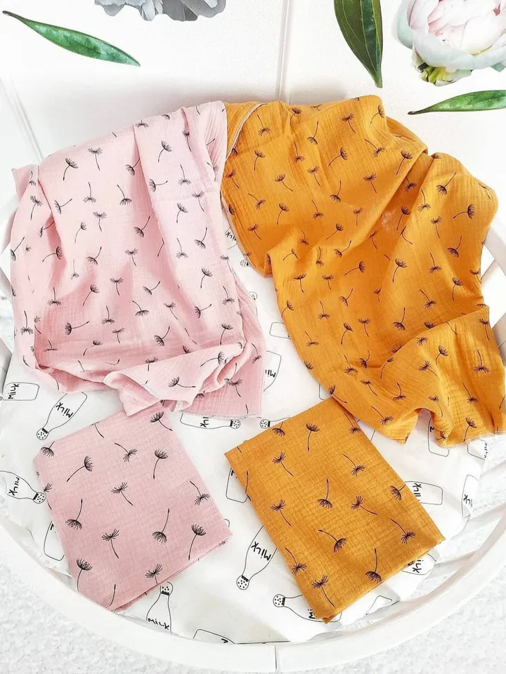 Muslin swaddle large 80x80 cm, burp cloth, Newborn Receiving Blanket, Nursing Coverup,Boho, Modern, Infant, Gender Neutral, swaddle blanket
