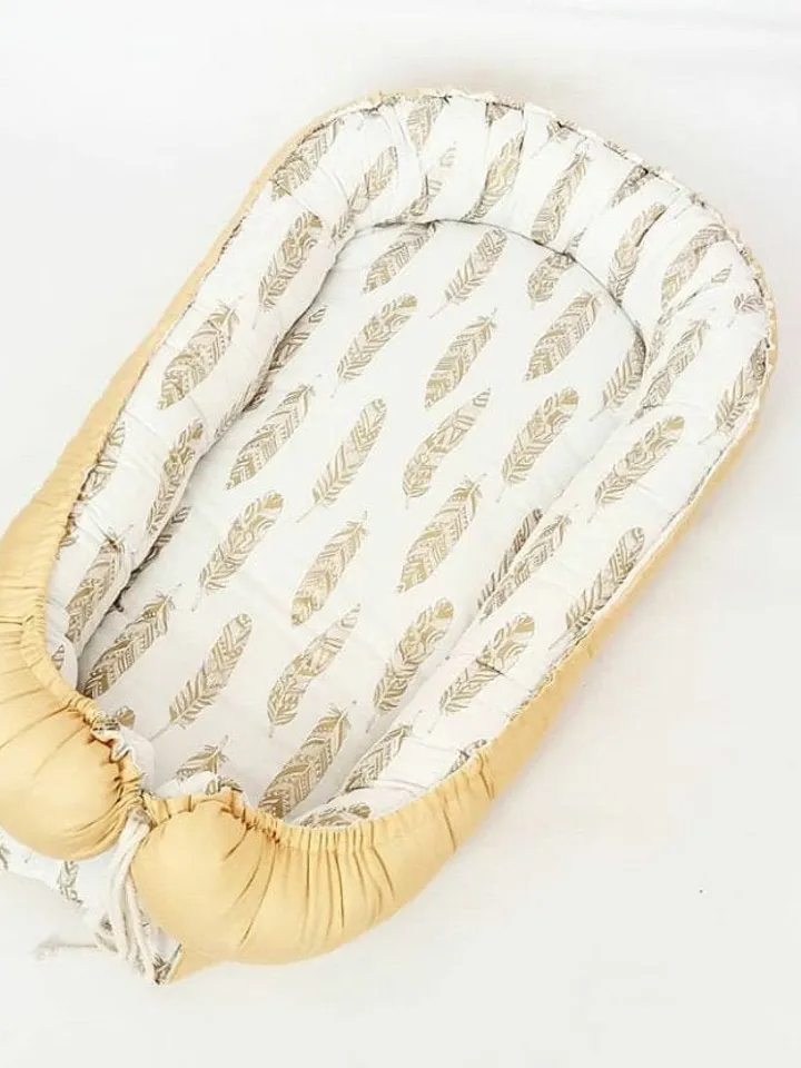 Pillow as a gift! Baby nest newborn ready to ship, double sided saten baby nest, baby positioner + Pillow as a gift!!!