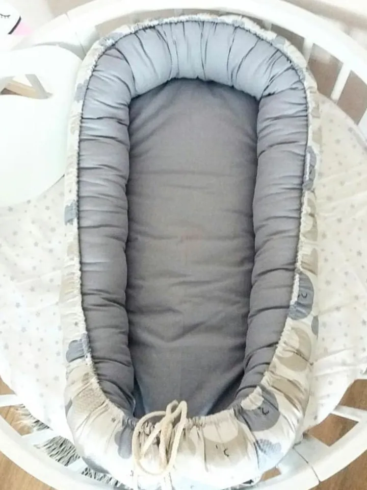 Baby nest newborn, double sided minky baby nest, baby positioner, newborn bed, baby crib, baby bed, newborn gift + Pillow as a gift!!!
