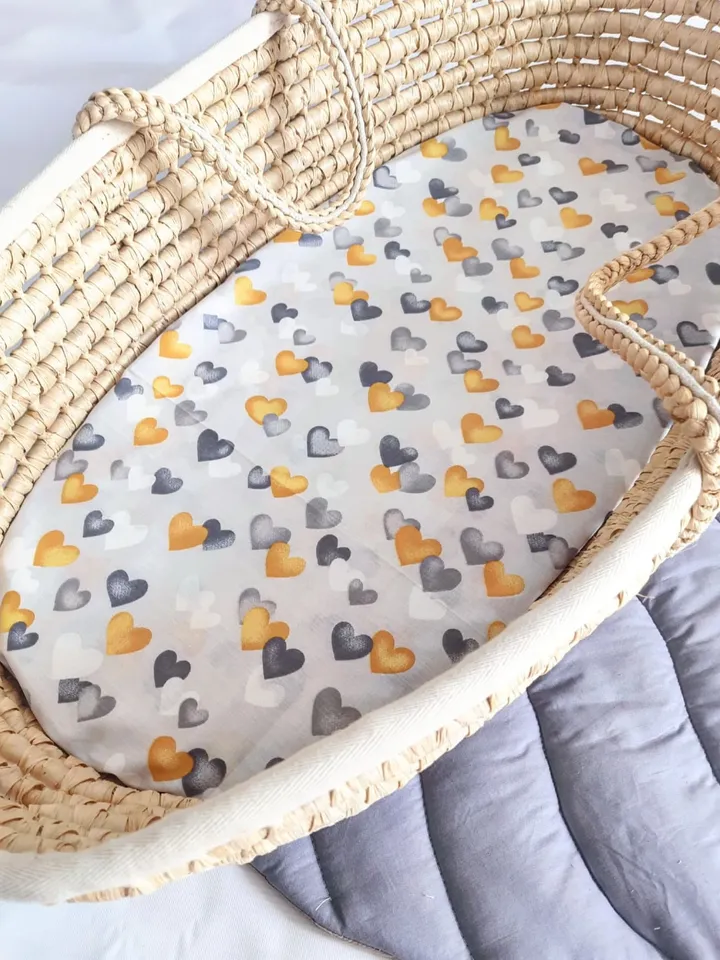 Baby Moses Basket Sheets, Baby Sheet, Basket sheet, Bassinet, Changing basket sheet, Unisex Sheets Prints, New baby gift, New baby sheet