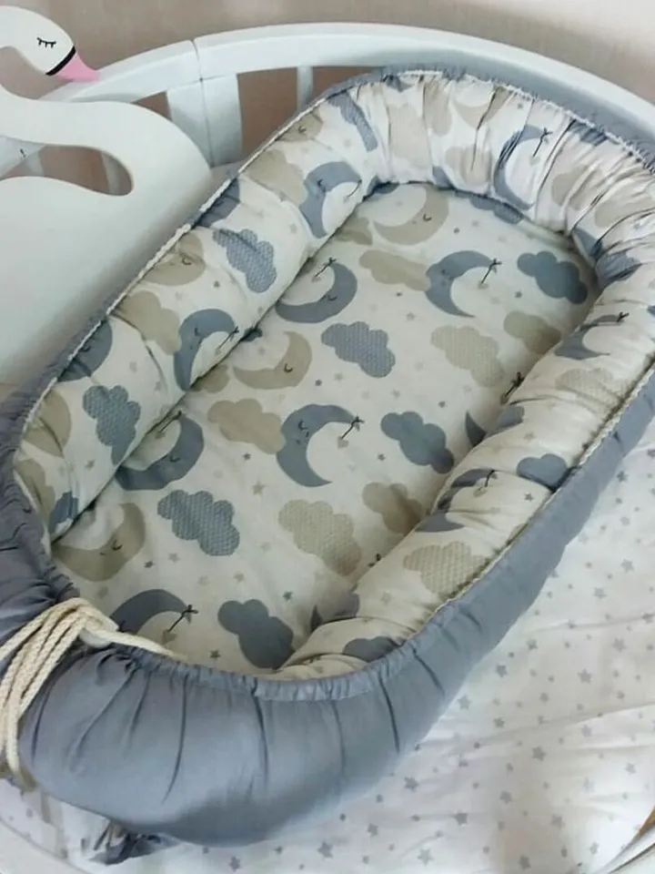 Baby nest newborn , Baby Shower Gift, Baby Nest, Ready to Ship, Double Sided Babynest, Baby Positioner + Pillow as a gift!!!