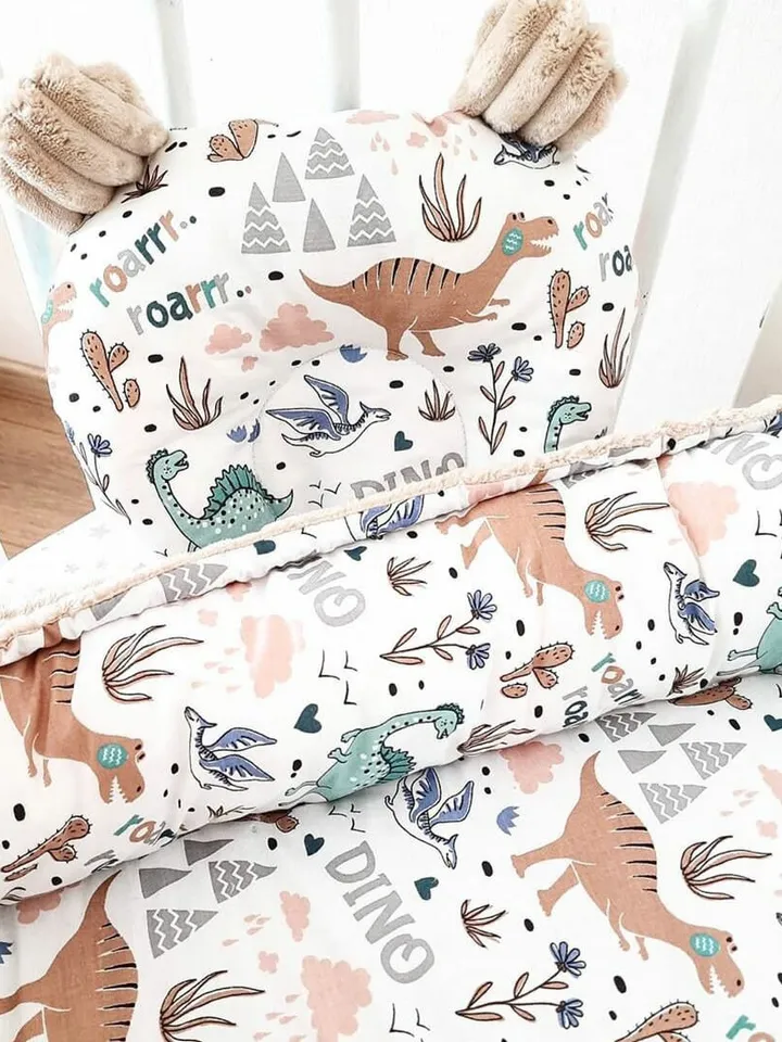 Pillow as a gift! Baby nest newborn - toddler, ready to ship, double sided minky baby nest, baby positioner + Pillow as a gift!!!