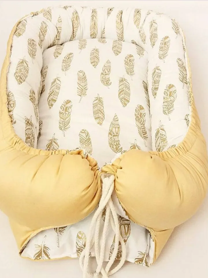 Pillow as a gift! Baby nest newborn ready to ship, double sided saten baby nest, baby positioner + Pillow as a gift!!!