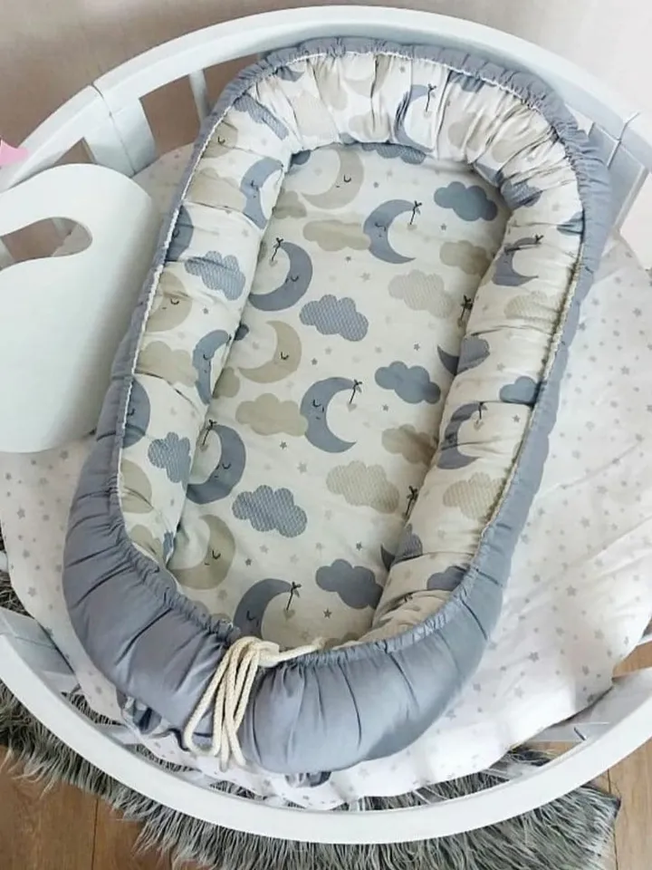 Baby nest newborn , Baby Shower Gift, Baby Nest, Ready to Ship, Double Sided Babynest, Baby Positioner + Pillow as a gift!!!