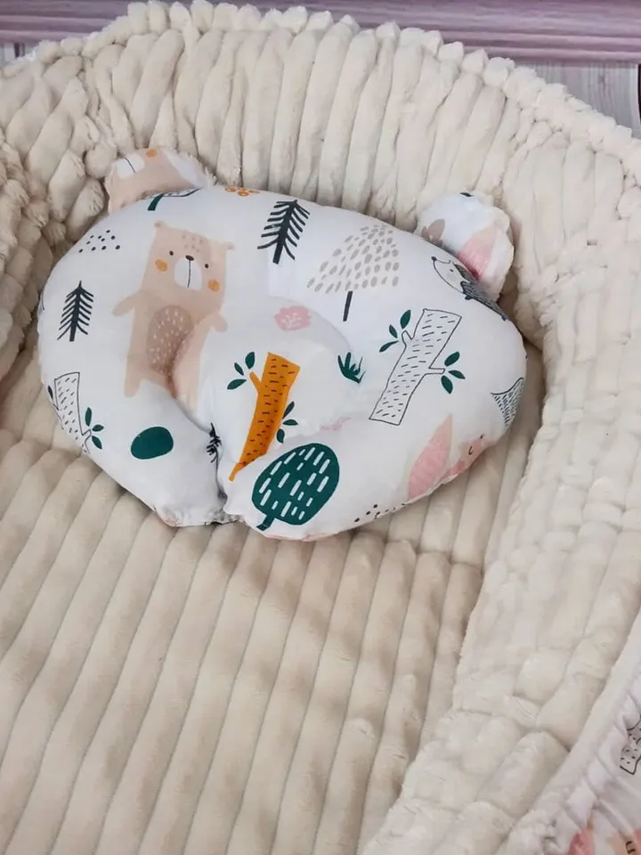 Baby nest newborn, double sided minky baby nest, Newborn Baby Lounger, Baby Bed, Snuggle Nest, baby positioner + Pillow as a gift!!!