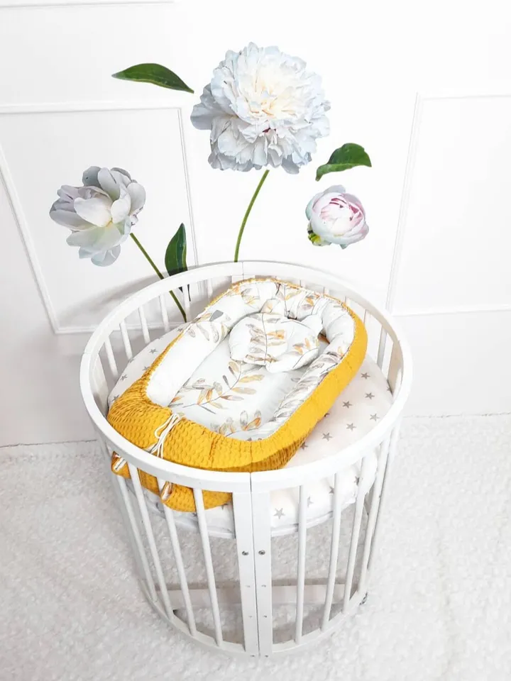 Pillow as a gift! Baby nest newborn - toddler, ready to ship, double sided minky baby nest, baby positioner + Pillow as a gift!!!