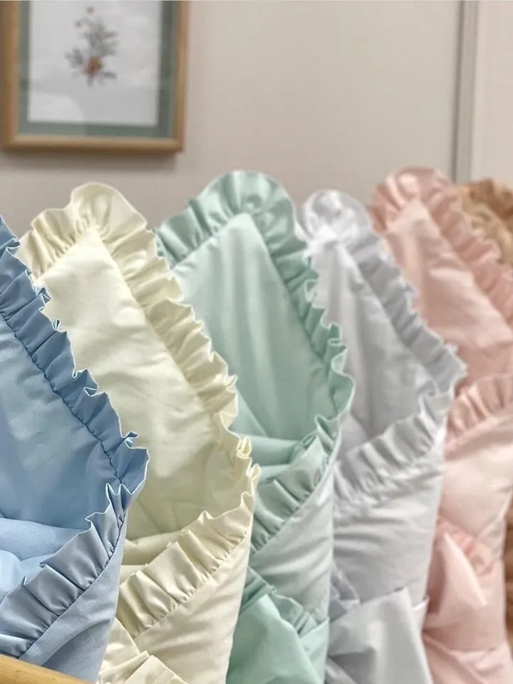 Baby blanket, sateen blanket. Organic cotton. Best quality sateen.