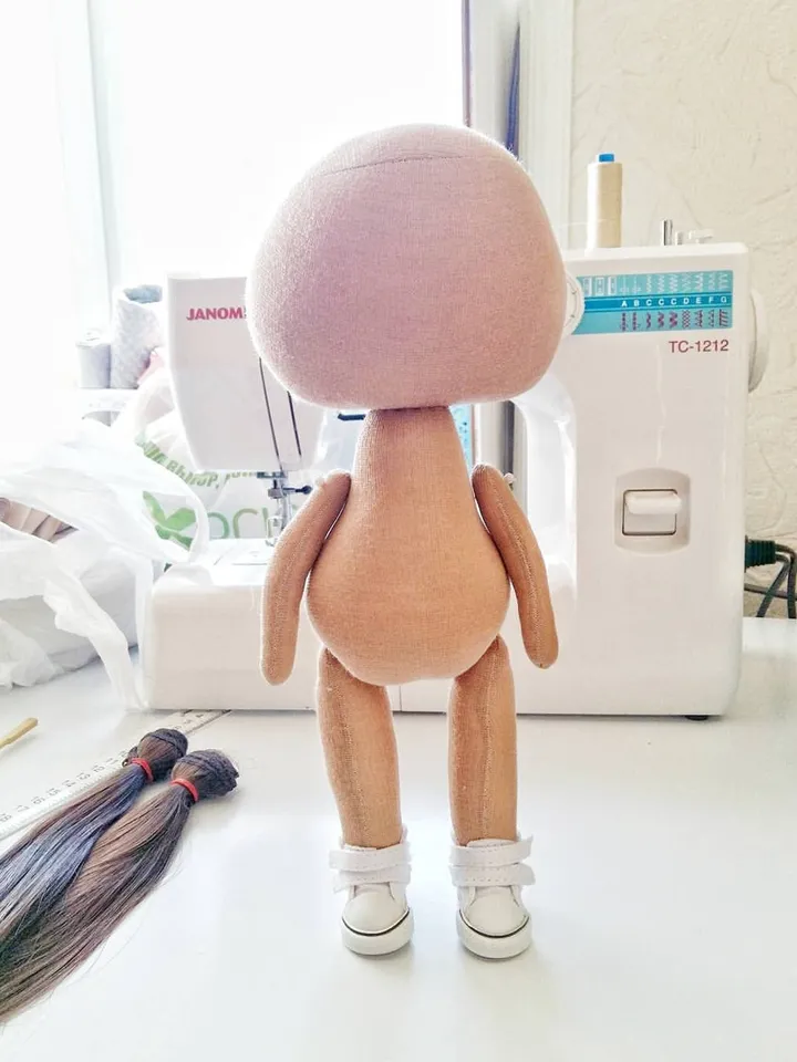 Blank dolls body , Blank rag dol , l ragdoll body , body of the doll , cloth textile , doll , fabric doll , nursery , home decor