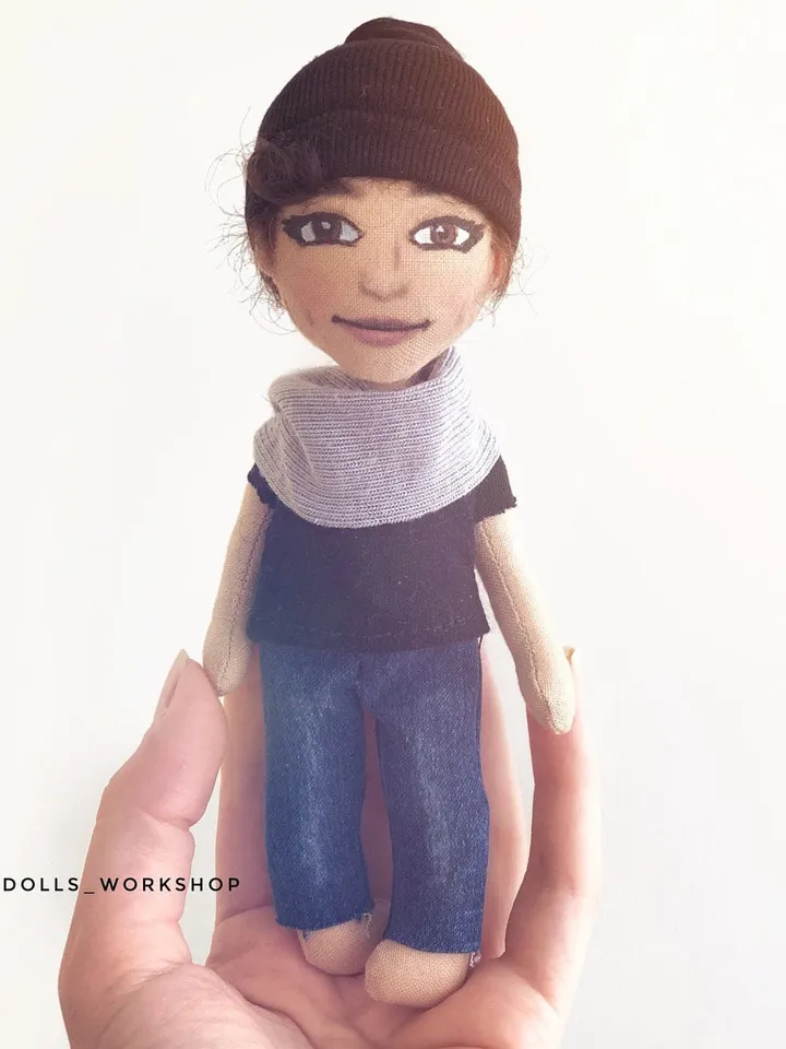 custom portrait doll from photo