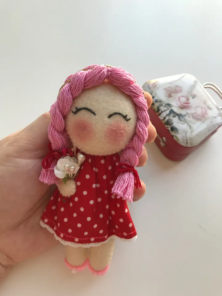 Felt Doll Sewing Pattern PDF * Printable Dollhouse Doll Mini Doll With Buns. Poseable Kawaii Dolls. DIY PDF Patter ১.০৫ US$ | Buy online with delivery felt-doll-sewing-pattern-pdf-printable-dollhouse-doll-mini-doll-with-buns-poseable-kawaii-dolls-diy-pdf-patter-us-buy-online-with-delivery