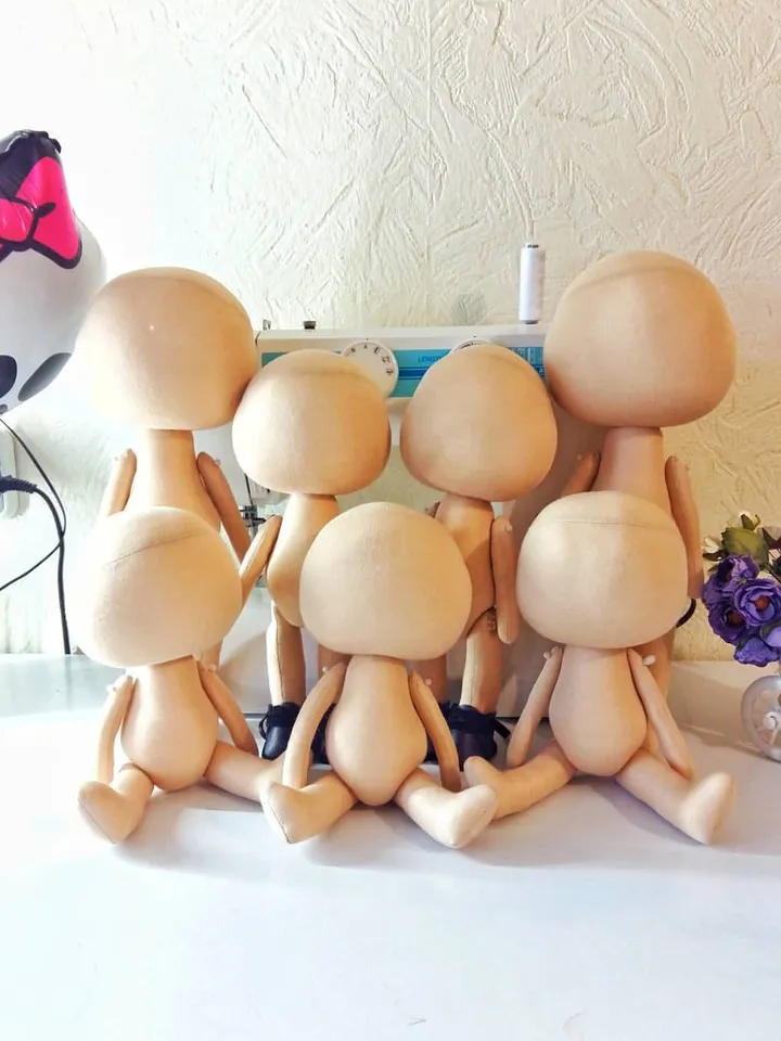 Blank dolls cloth doll body rag doll body craft doll body doll form blank body doll handmade doll body ragdoll body doll making supply