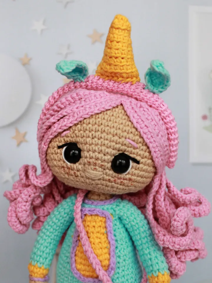 Cute Unicorn doll handmade