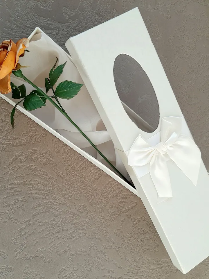 Yellow leather rose long stem 3rd anniversary gift for her, Leather flower living room decor