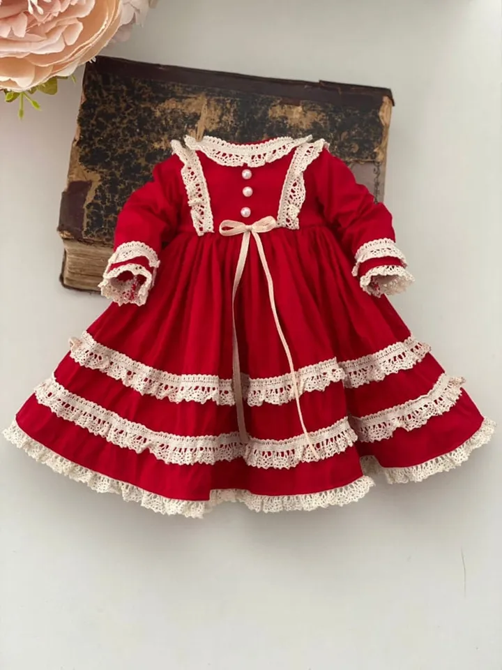 Little Darling clothes Paola Reina doll dress Dress Clothes dolls outfit for 13" dolls Hand made clothing for 32 cm dolls