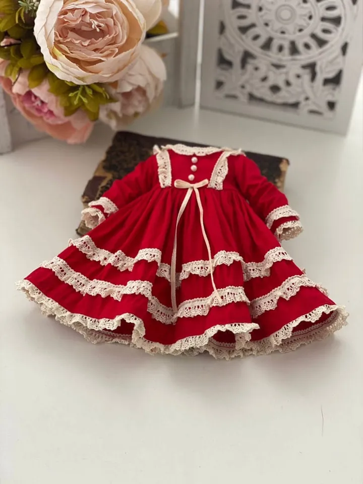 Little Darling clothes Paola Reina doll dress Dress Clothes dolls outfit for 13" dolls Hand made clothing for 32 cm dolls