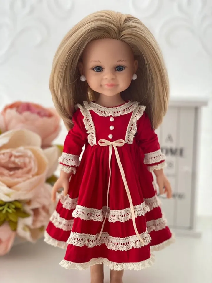 Little Darling clothes Paola Reina doll dress Dress Clothes dolls outfit for 13" dolls Hand made clothing for 32 cm dolls