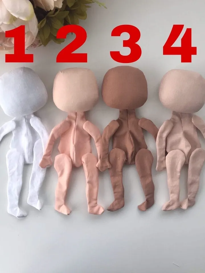 Doll 17 cm (6,6") Cloth doll Blond wavy hair Tilda doll Handmade doll Rag doll Gift doll Handmade Fabric doll Textile doll First doll