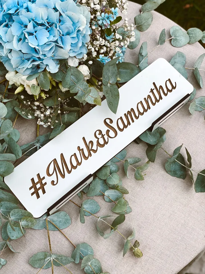 Personalized Letter Guest Book for Wedding, Wooden Wedding Sign, Guestbook Alternative