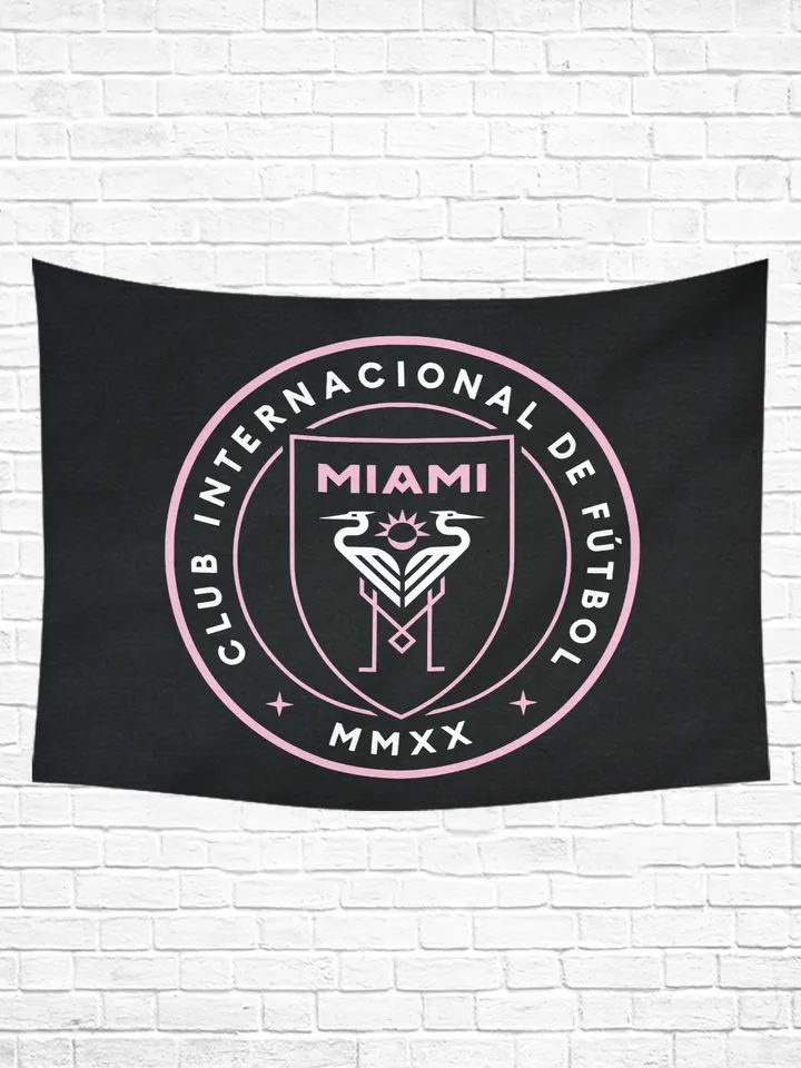 Miami Wall Tapestry, Cotton Linen Wall Hanging