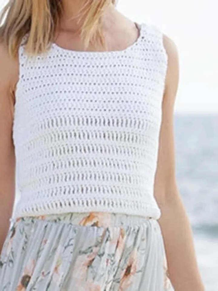 Top Pattern , CROCHET PATTERN Summer Top Women/Instant PDF Download/ Beginner crochet top pattern