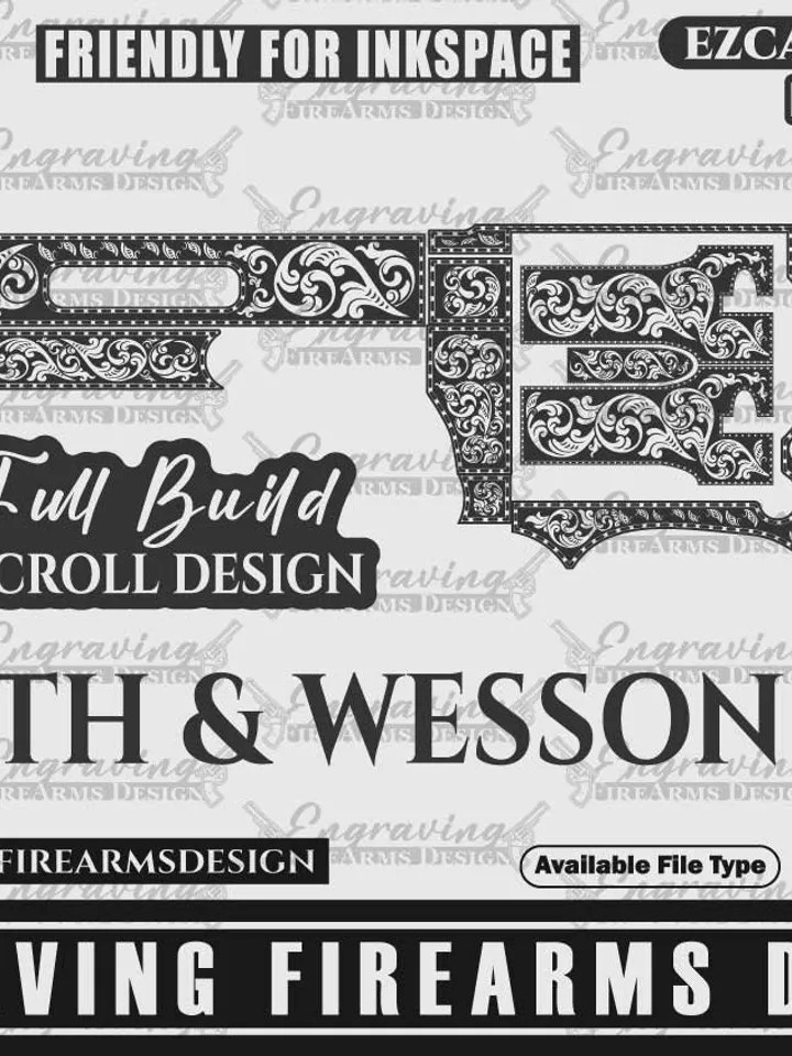 Engraving Firearms Design Smith And Wesson Scroll Design