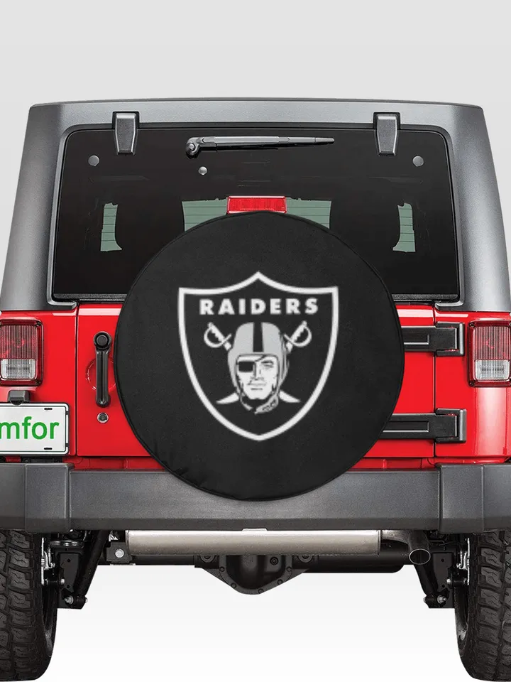 Las Vegas Raiders Tire Cover