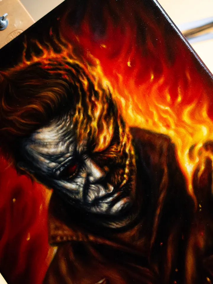 Michael Myers Original oil painting