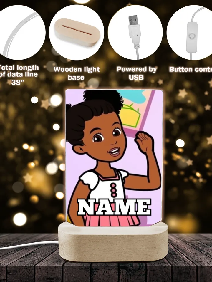 Gracie Corner Light, Custom NAME