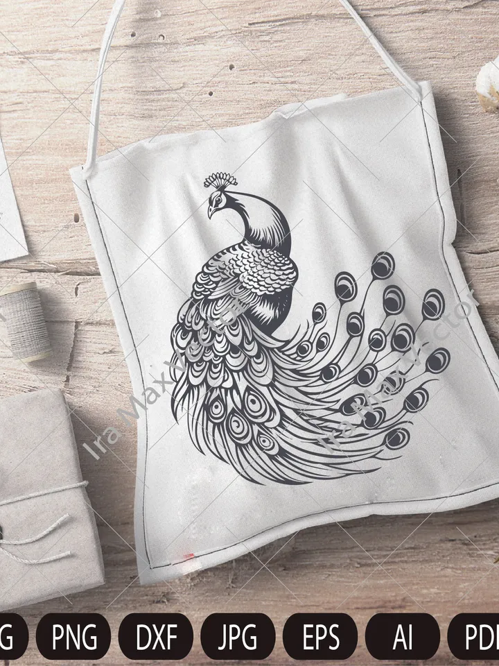 Peacock Svg, Peacock detailed, Peacock clipart, Peacock png, Peacock sketch, Cute Peacock, Bird