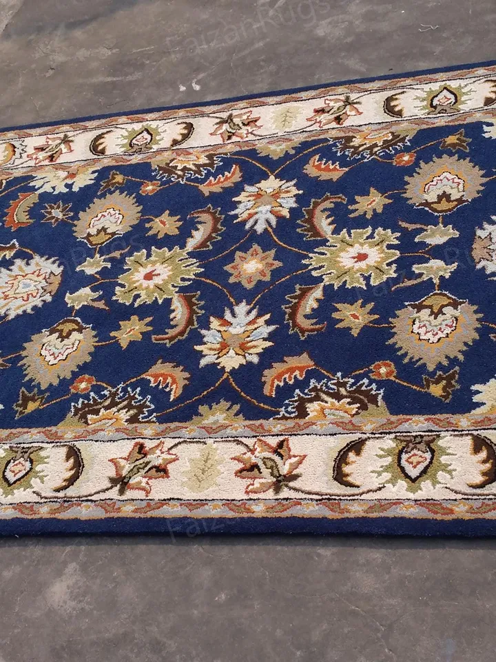 Buy Premium Abushan Rug Hand Tufted Floral Rug Handmade Wool Carving Rug Large Area Home Rug for Living Dining Bedroom 8x8 10x10 8x10