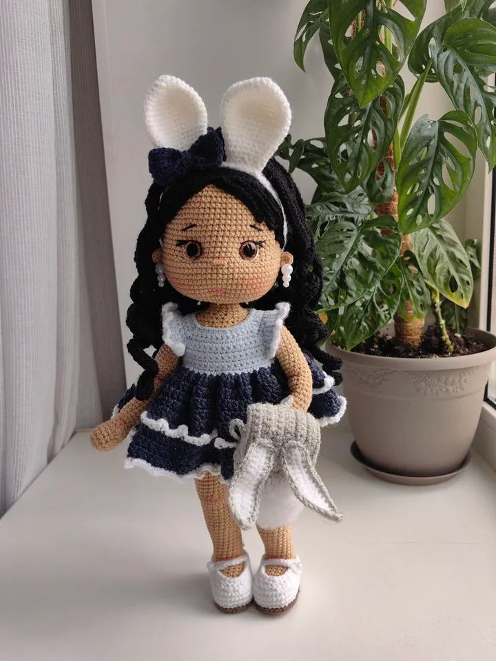 Pattern clothing set "Bunny"