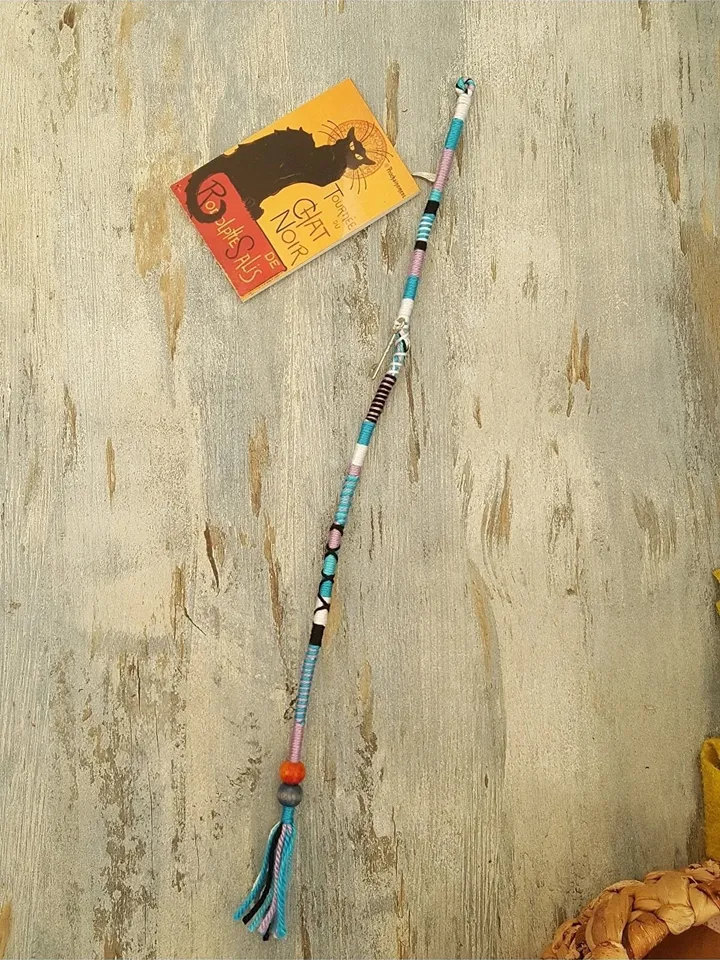 Removable Wrap, Hippie Hair Braid, Hair Wrap Extension, Clip in Extensions Bohemian, Gypsy Hippie Style, Festival Girl Blue Wraps,