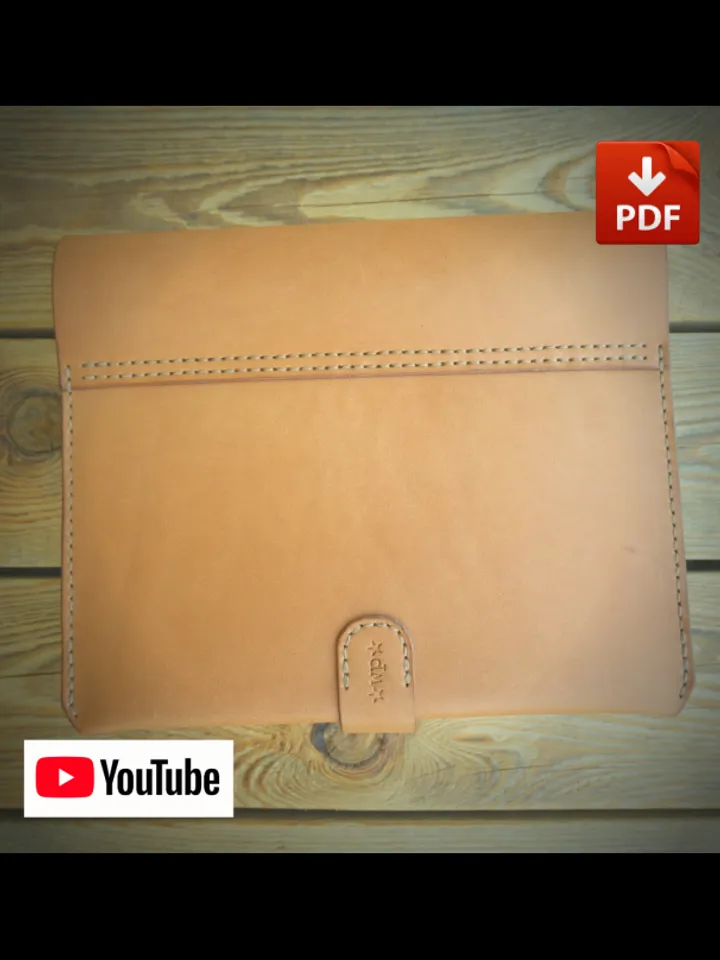 Leather pattern - to make a leather Folder. F-3