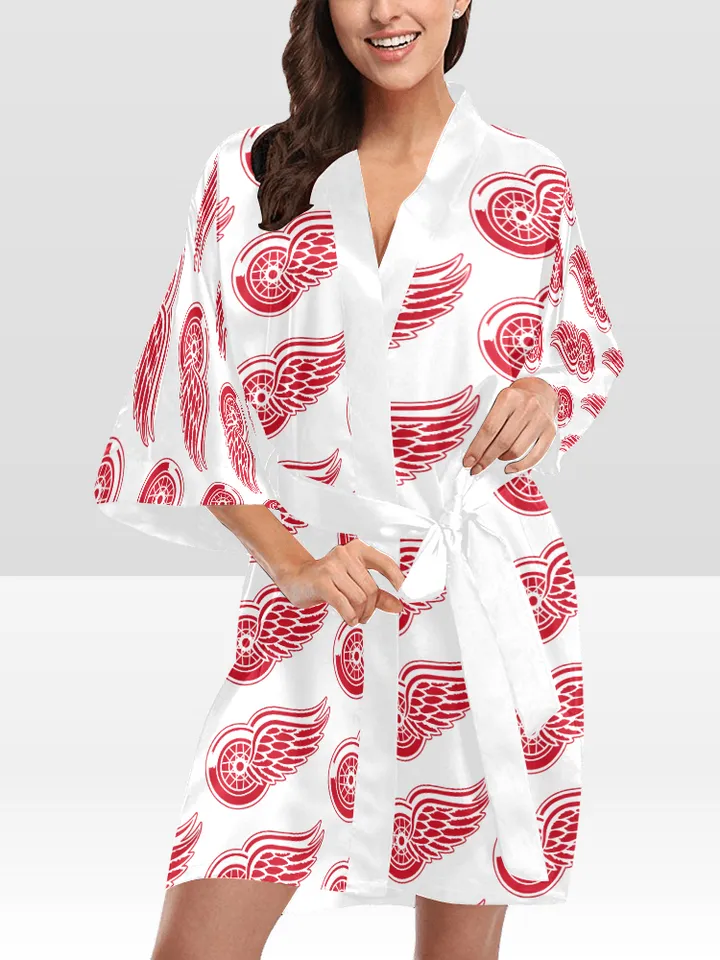 Detroit Red Wings Kimono Robe