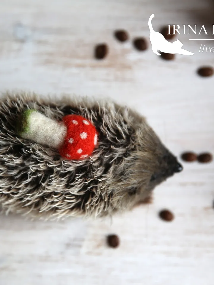 Hedgehog sewing pattern plush toy | instruction how to sew | Stuffed Animal Sewing Tutorial