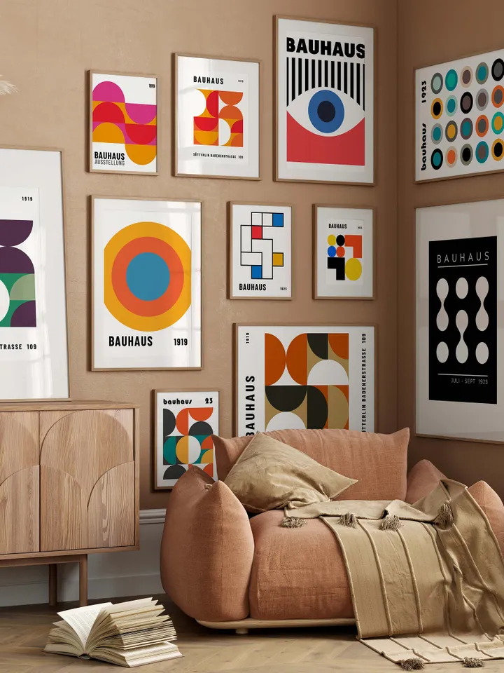 1500+ BAUHAUS Art Prints for Home Decor - Gallery Set -Digital Art Digital Print - MEGA BUNDLE 1500+ Art Prints Set -Gallery Wall Decoration