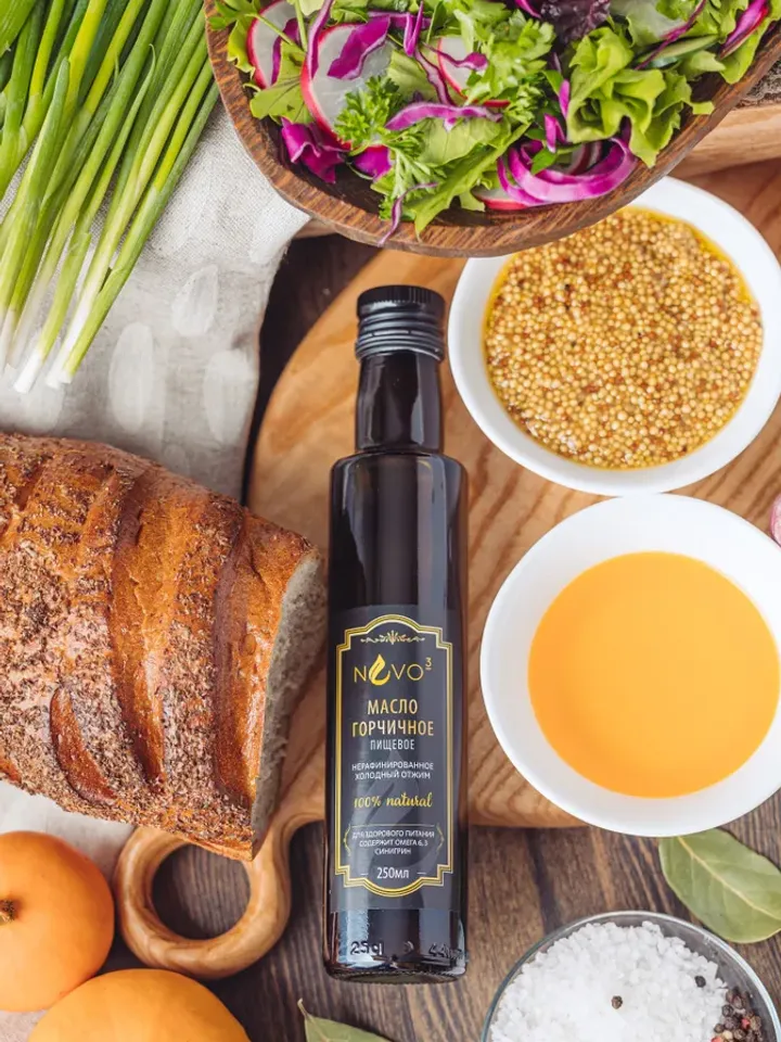 Unrefined Mustard Oil First Cold Pressed 250 ml
