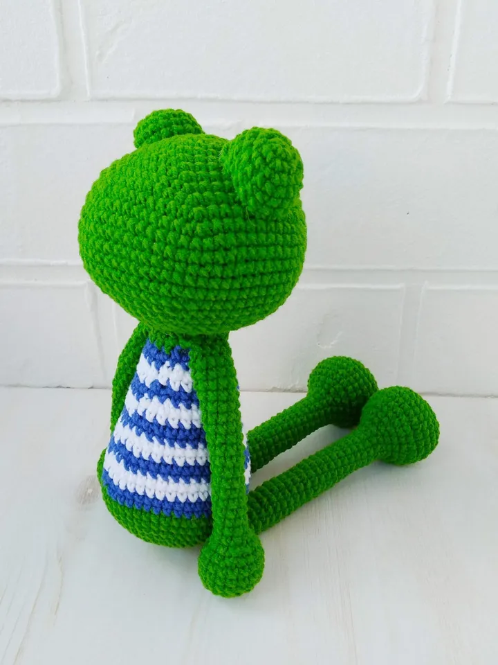 Frog plush toy, frog plushie, kawaii plush, stuffed animal, large frog plush, gift for kids, cute frog, frog and toad, froggy plush