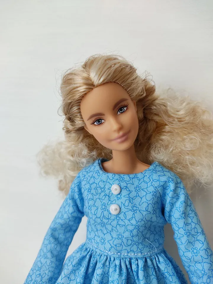 PDF sewing pattern for Barbie MTM dolls.