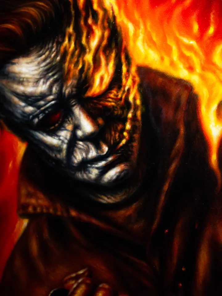 Michael Myers Original oil painting