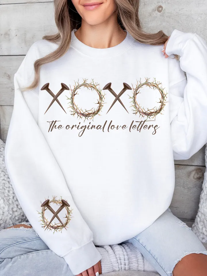 XOXO The Original Love Letters Png Sublimation, Easter Sublimation, Christian Sublimation Design,Religious PNG, Faith Png, Christian Designs