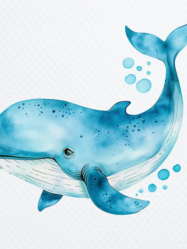 14 Cartoon Whale PNG Clipart, Whale Illustration, Printable Watercolor  Cartoon Whale png for sublimation, Whale  Paper craft, junk journal