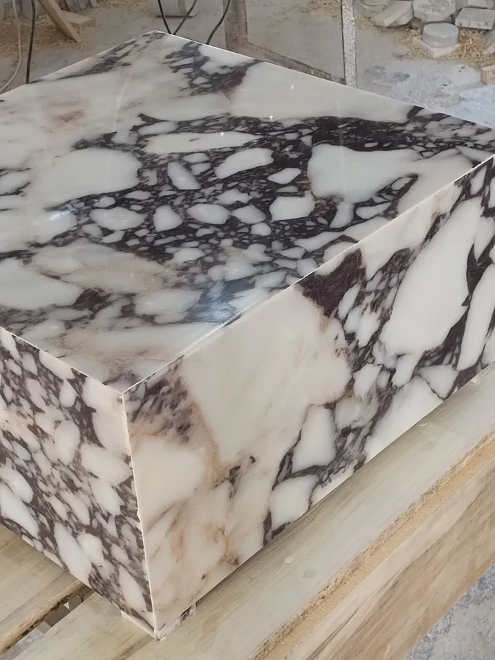 Marble Coffee Table, cube coffee table, block coffee table, handmade italian marble fast and free shipping