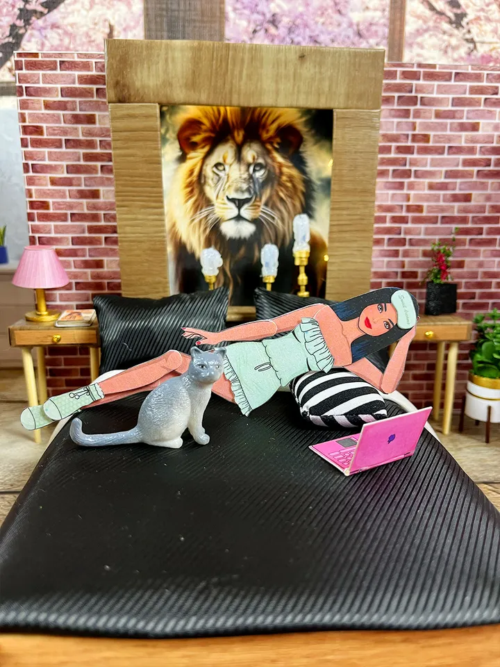 Pajamas for paper dolls