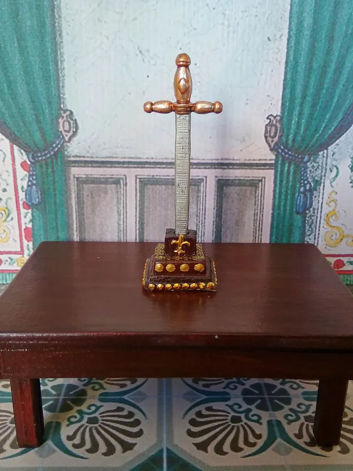 Dollhouse weapons. Collection weapon. Museum exhibit.1:12 scale.