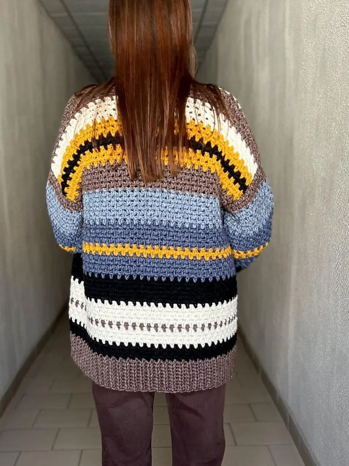 Cardigan crochet pattern, chunky cardigan crochet, easy cardigan crochet pdf