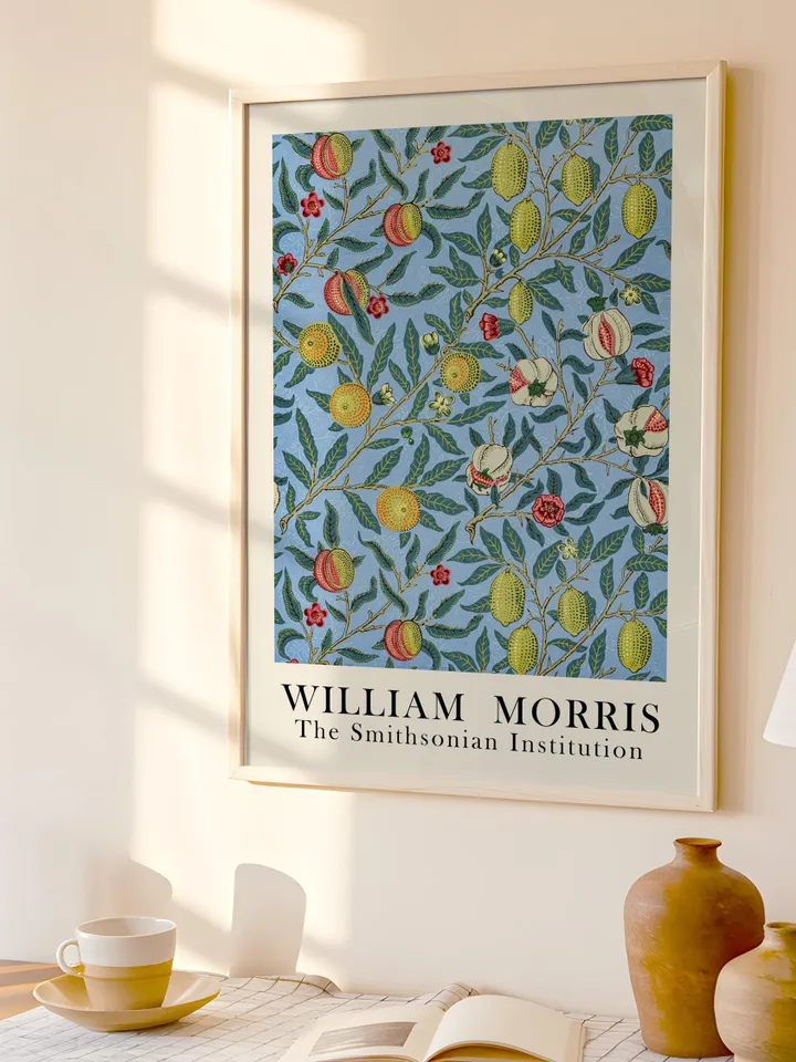 William Morris Wall Art, Vintage Botanical Print, Floral Poster Arts Decor, Digital Download, William Morris Print Digital Download 002