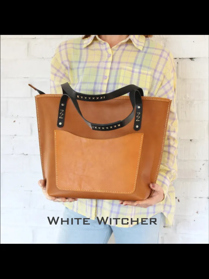Pattern to make Tote bag with zipper + Photo tutorial. BG3