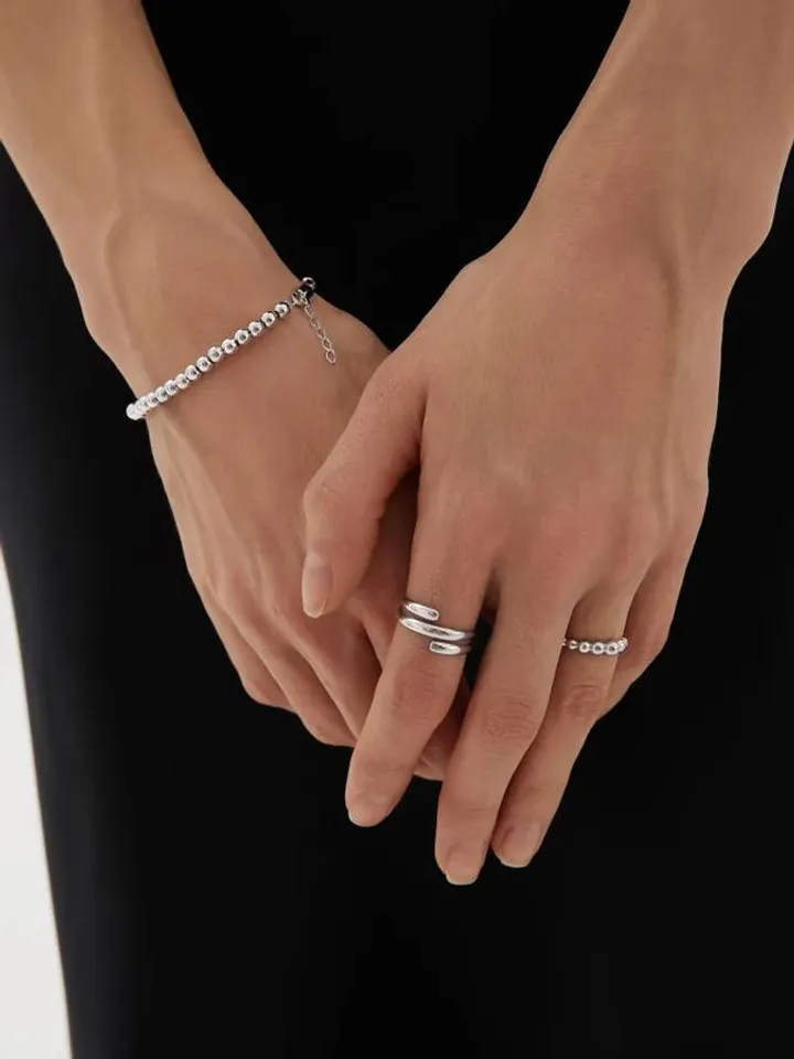 Bracelet on hand silver 925